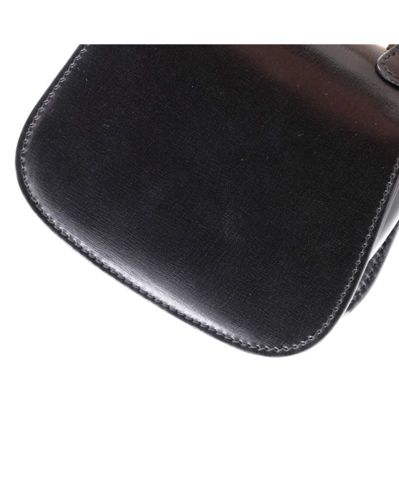 Super Mini Bamboo 1947 Top Handle Bag Leather
