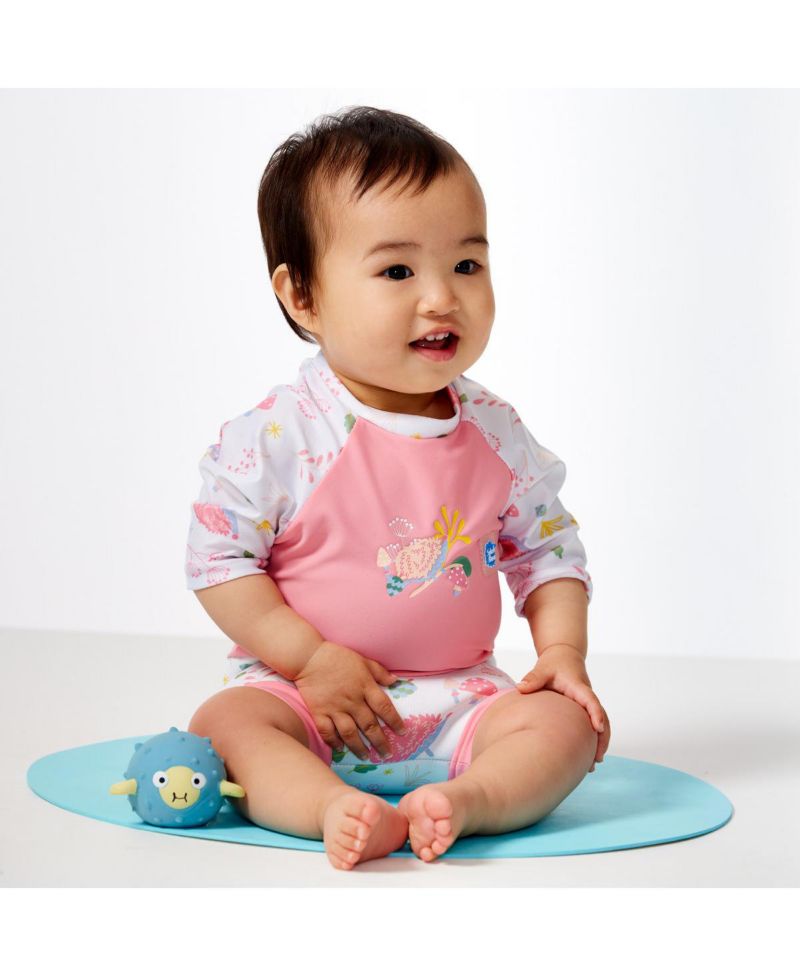Baby Happy Nappy Sunsuit with Swim Diaper