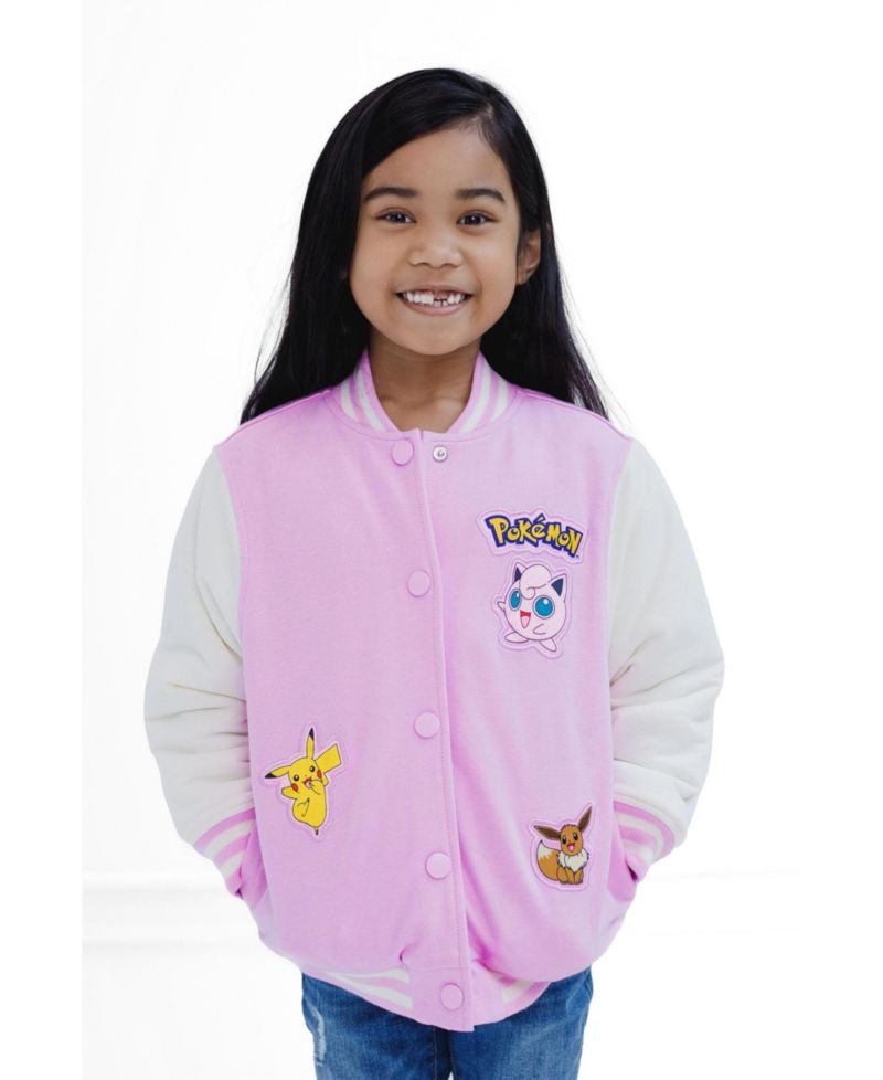 Girls' 4-12 Varsity Bomber Jacket
