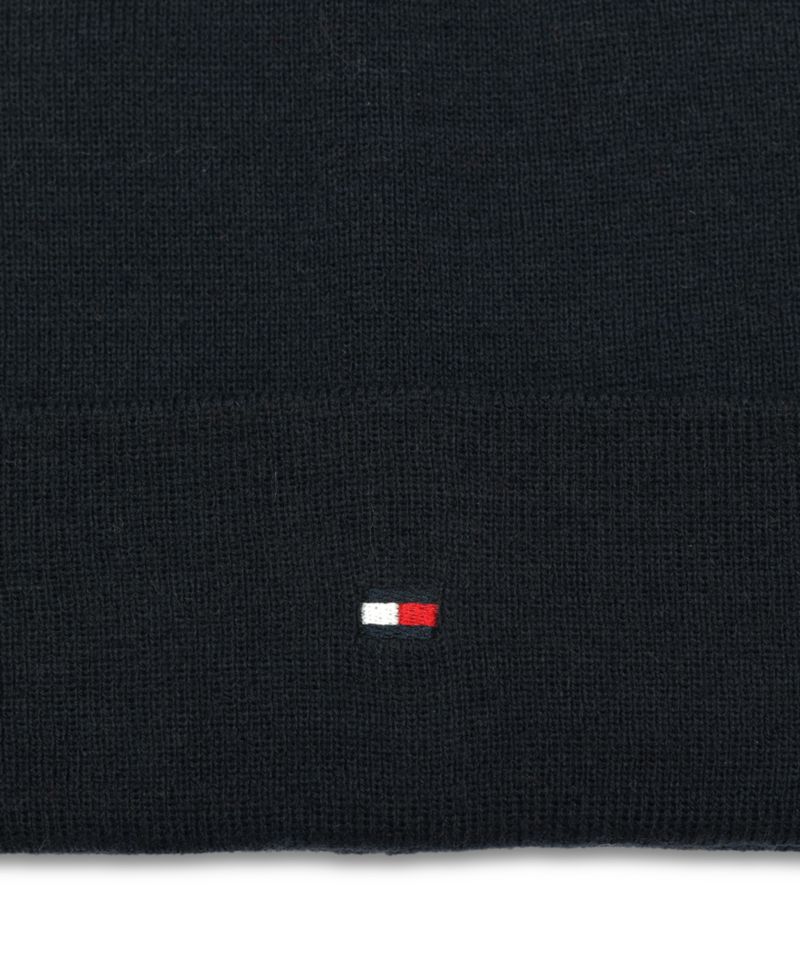 Men's Flag Embroidery Double Cuff Beanie
