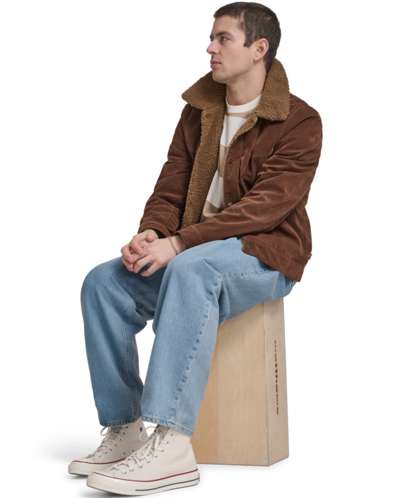 Men's Faux Shearling Rancher Jacket