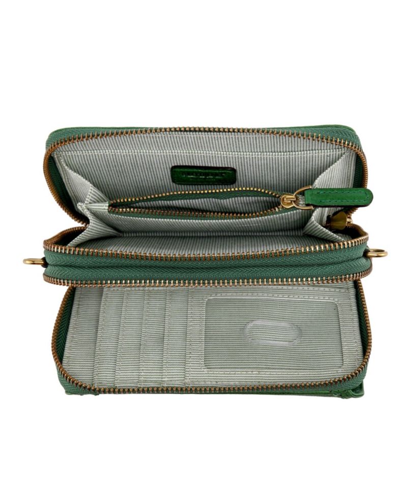 Northwood Mini Leather Crossbody Wallet