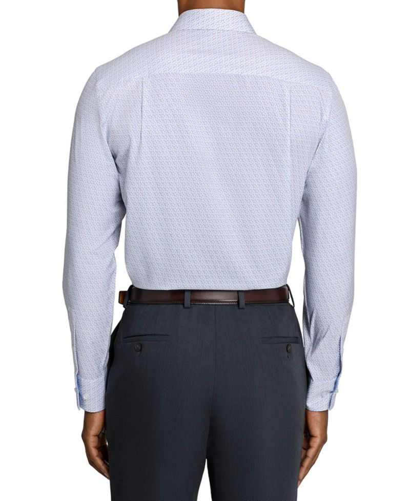 Men's Slim-Fit Performance Stretch Comfort Dress Shirt