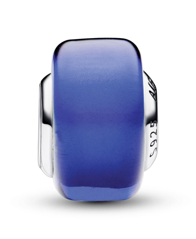 Sterling Silver with Murano Glass Charm