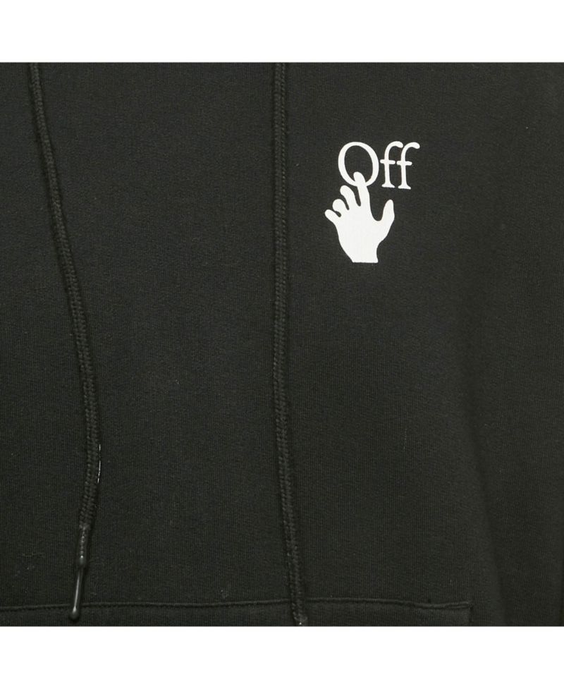 Men's Arrow Print Cotton Hoodie