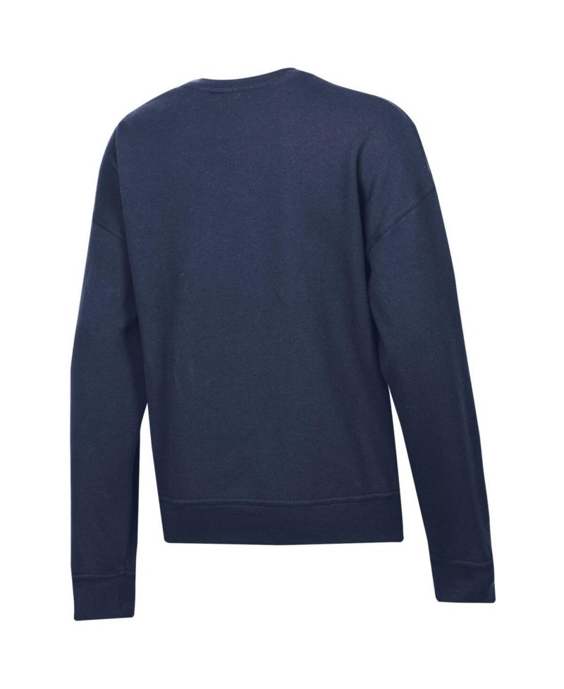 Women's Navy West Virginia Mountaineers Powerblend Sweatshirt