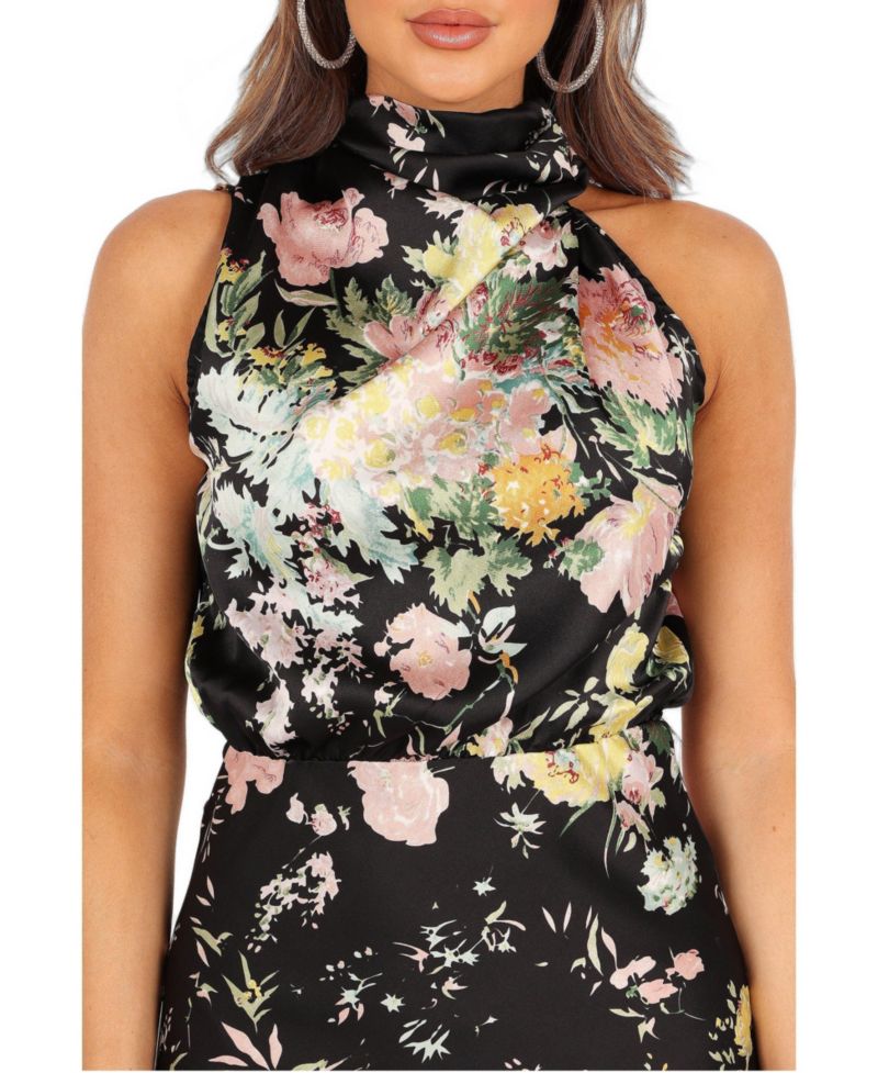 Women's Anabelle Mock Neck Mini Dress