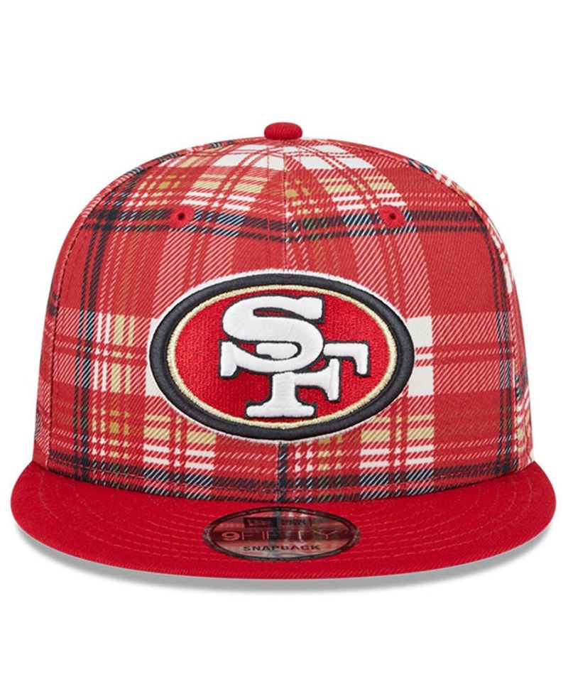 Men's Scarlet San Francisco 49ers 2024 Sideline Statement 9FIFTY Snapback Hat