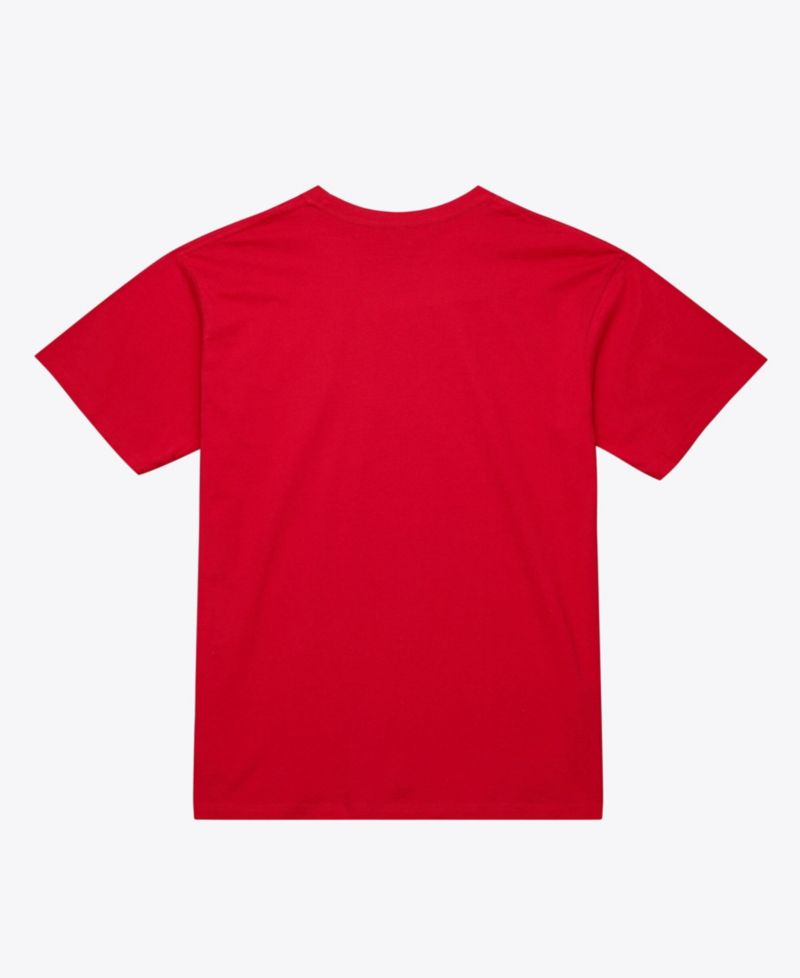 Men's Red Portland Trail Blazers Vintage Wordmark T-Shirt