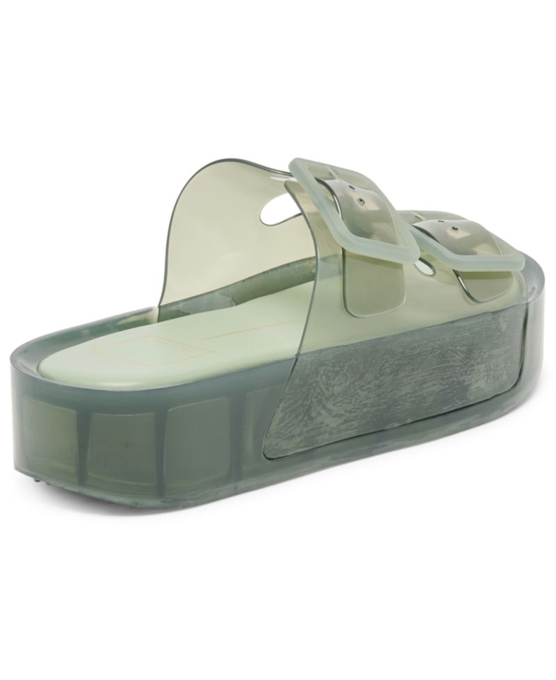 Women's Julio X Jelly Double-Band Jelly Footbed Platform Sandals