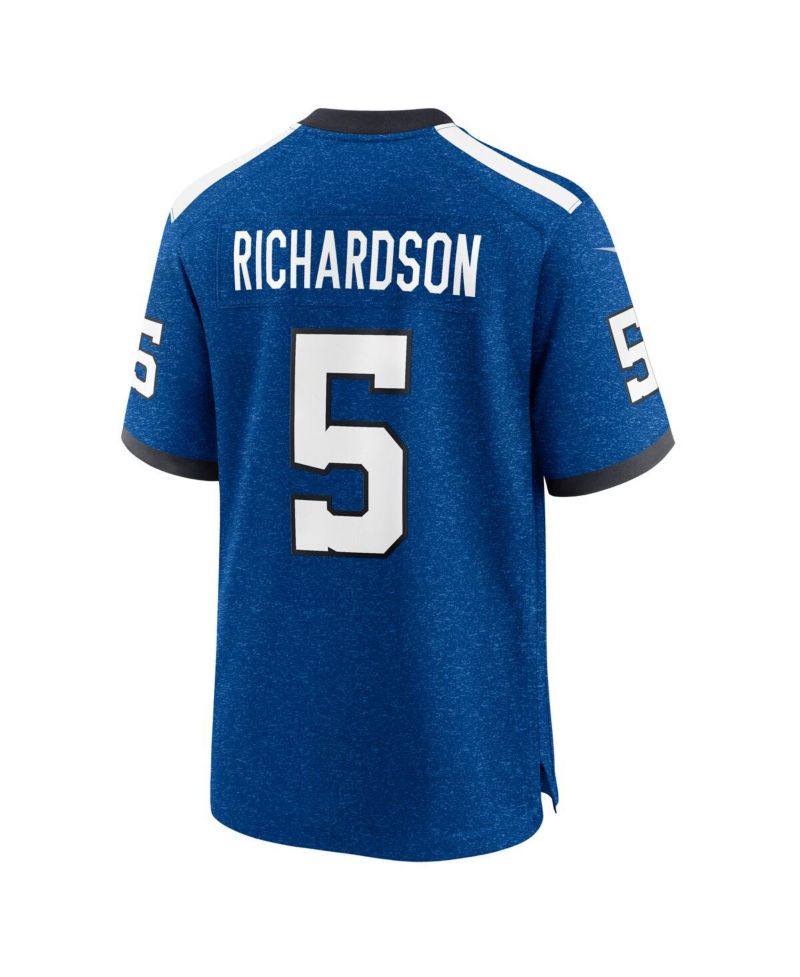 Men's Anthony Richardson Indianapolis Colts 2023 NFL Draft First Round Pick Game Jersey