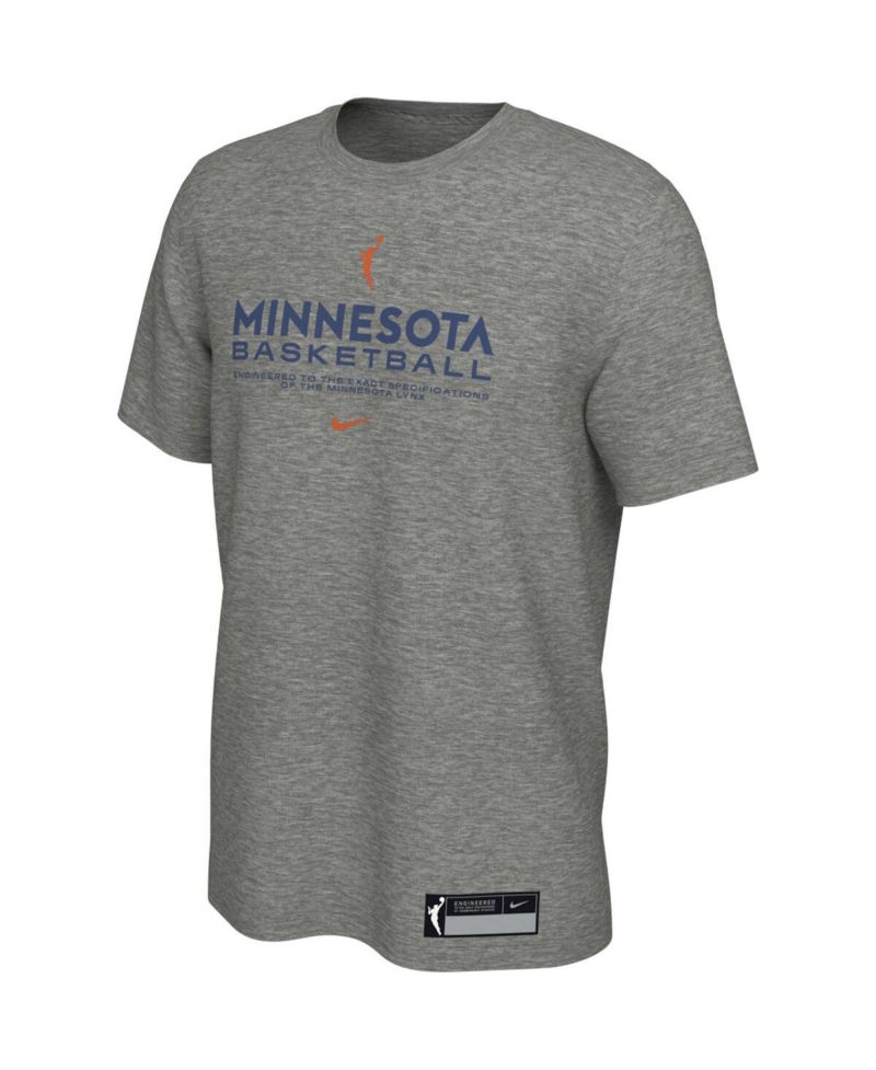 Big Boys and Girls Heather Gray Minnesota Lynx Legend Practice Performance T-Shirt