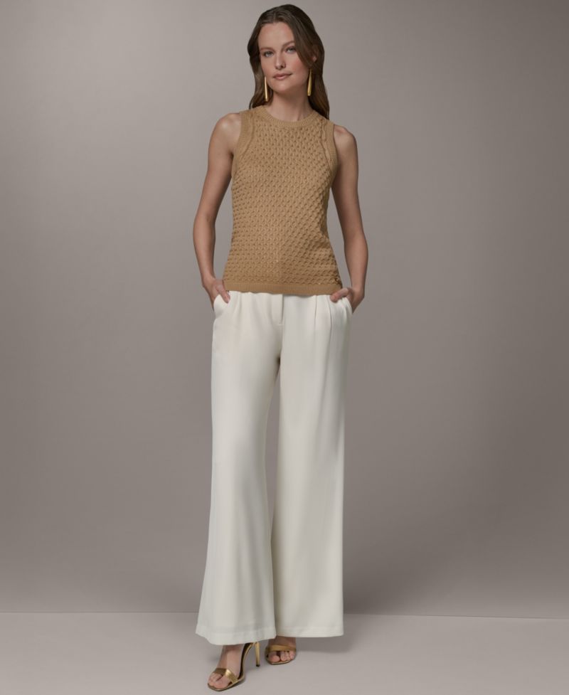 Women's Crewneck Knit Sweater Top