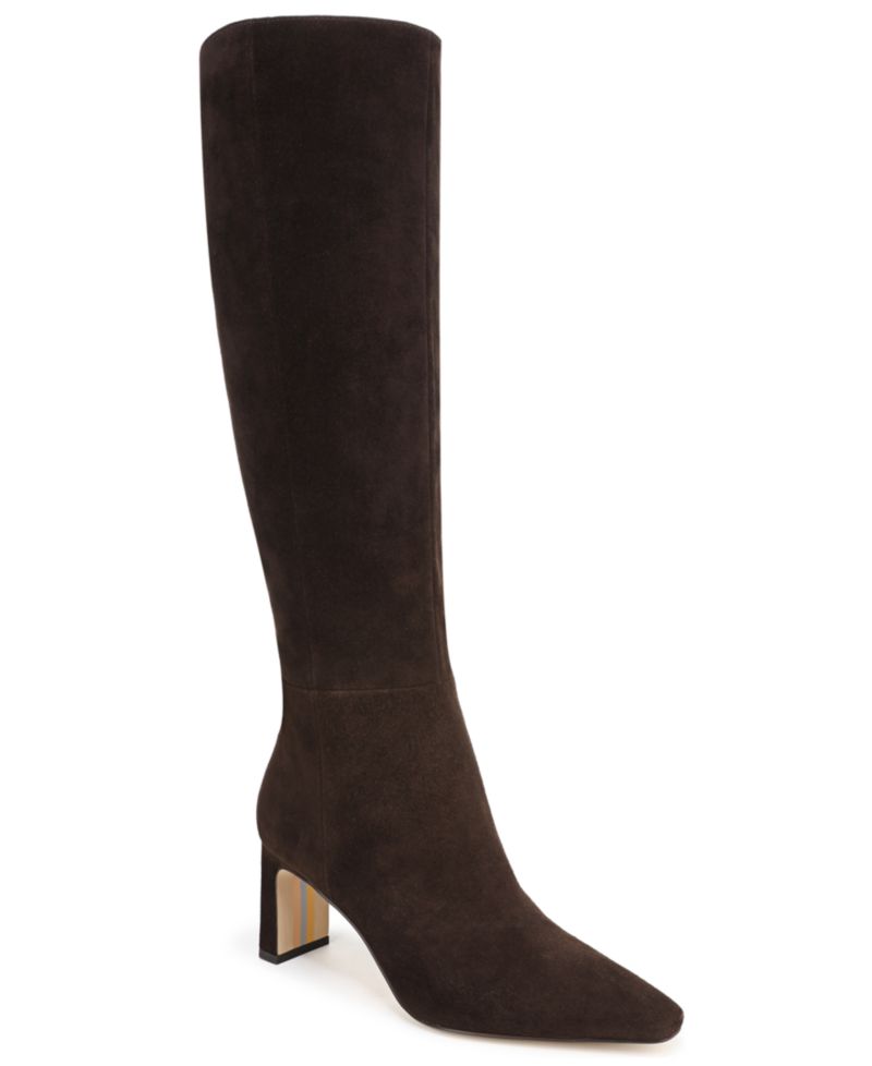 Women's Sylvia Snip Toe Knee High Dress Boots, Regular, Wide & Extra Wide Calf