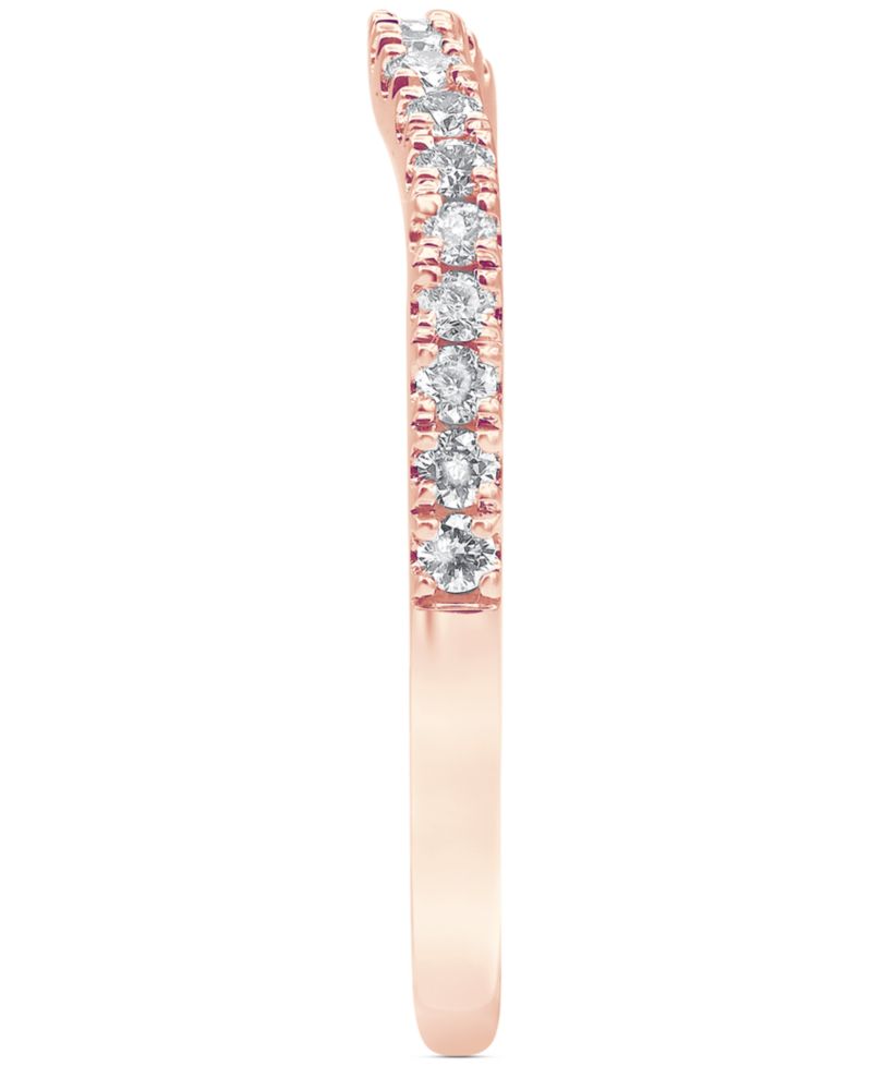 Certified Lab Grown Diamond Round Three Stone Bridal Set (4-1/4 ct. t.w.) in 14k Gold