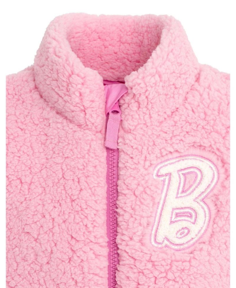 Girls' (4-16)months Zip-Up Fleece Vest