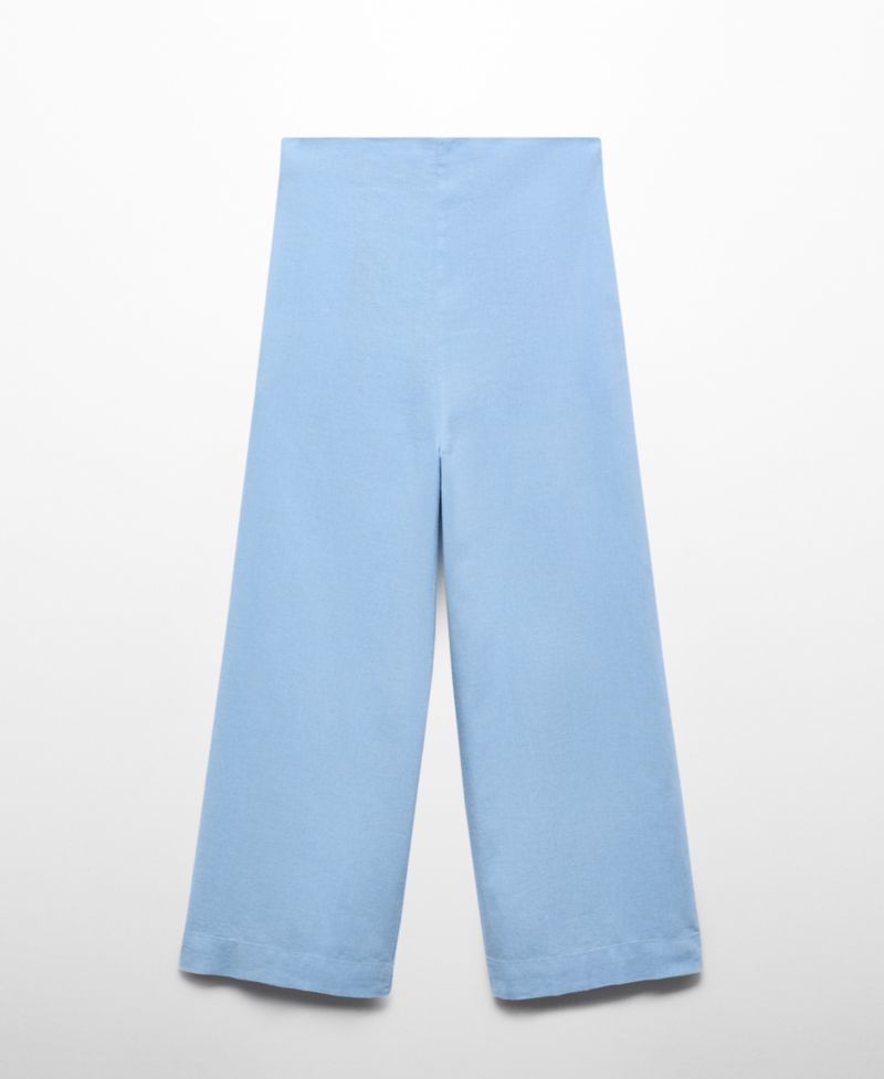 Women's Wide Leg Linen Pants