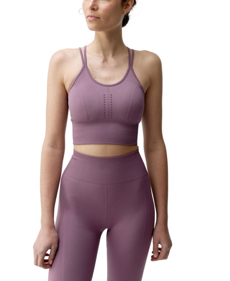 Women's India Medium Support Seamless Sport Top