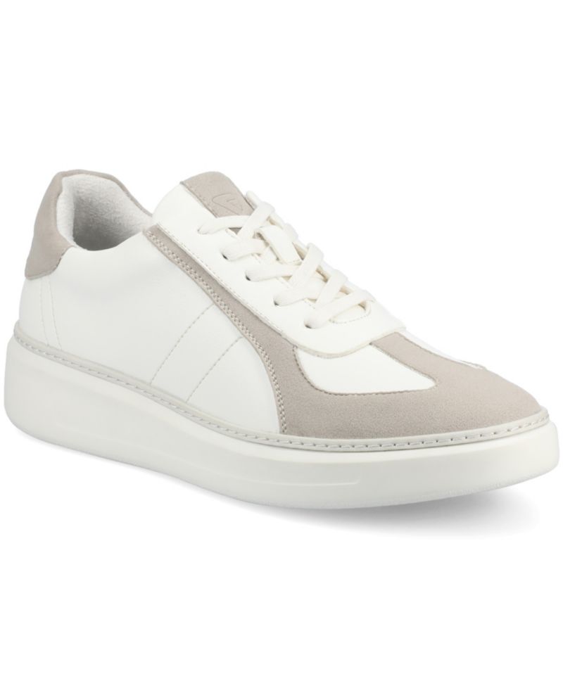 Men's Berlin Comfort Lace Up Low Top Flexible Court Sneakers