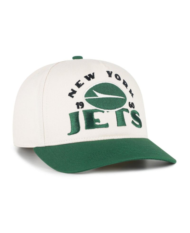Men's Natural New York Jets Arcitext Hitch Adjustable Hat