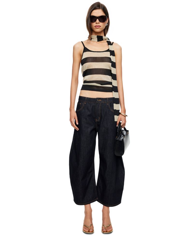 Women's Horseshoe Cropped Jeans