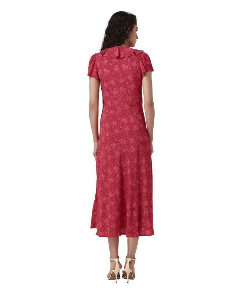 Women's Kimmy Floral-Print Empire-Seam Midi Dress