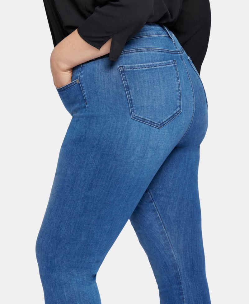Plus Size Le Silhouette Slim Bootcut Jeans