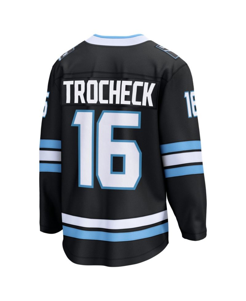 Men's Vincent Trocheck Black Utah Mammoth Home Breakaway Jersey