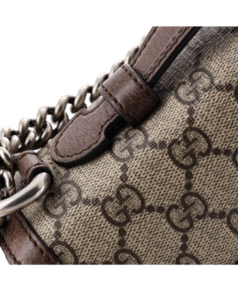 Small Dionysus Top Handle Chain Bag GG Coated Canvas