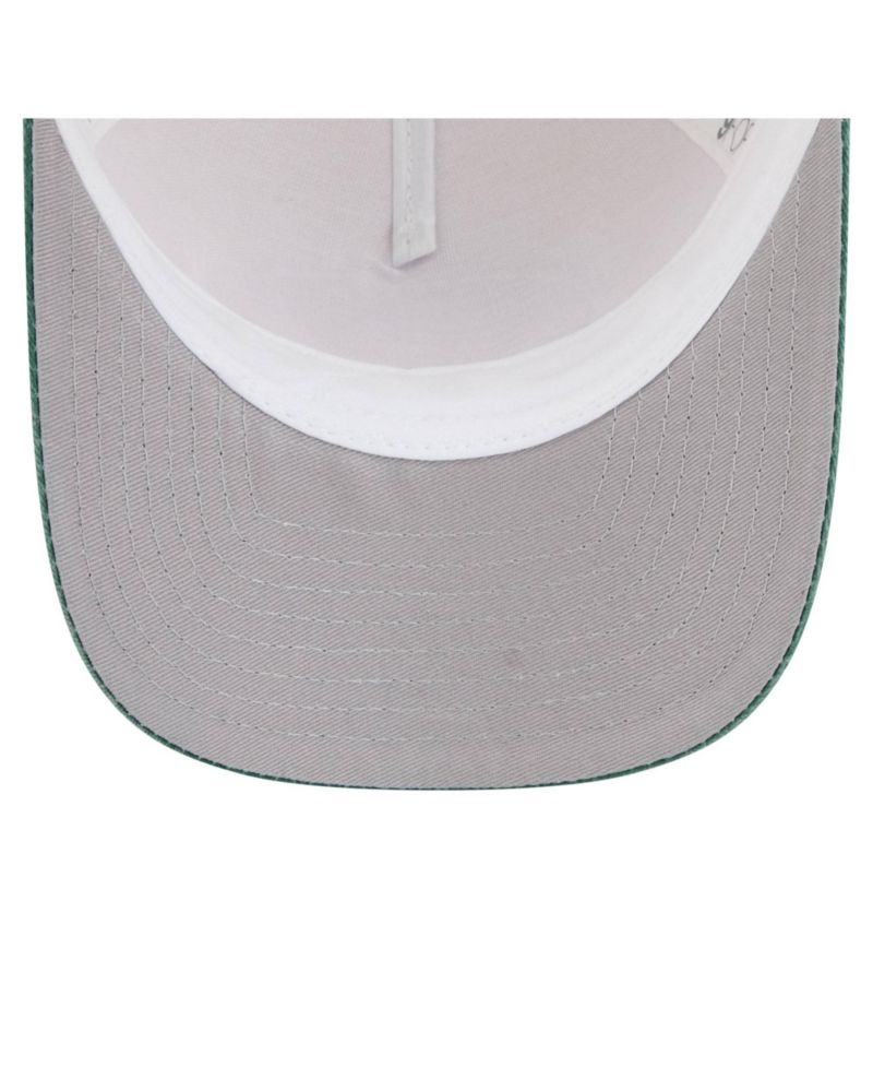Men's Natural Green Bay Packers Frayed M-Crown A-Frame 9FORTY Adjustable Hat