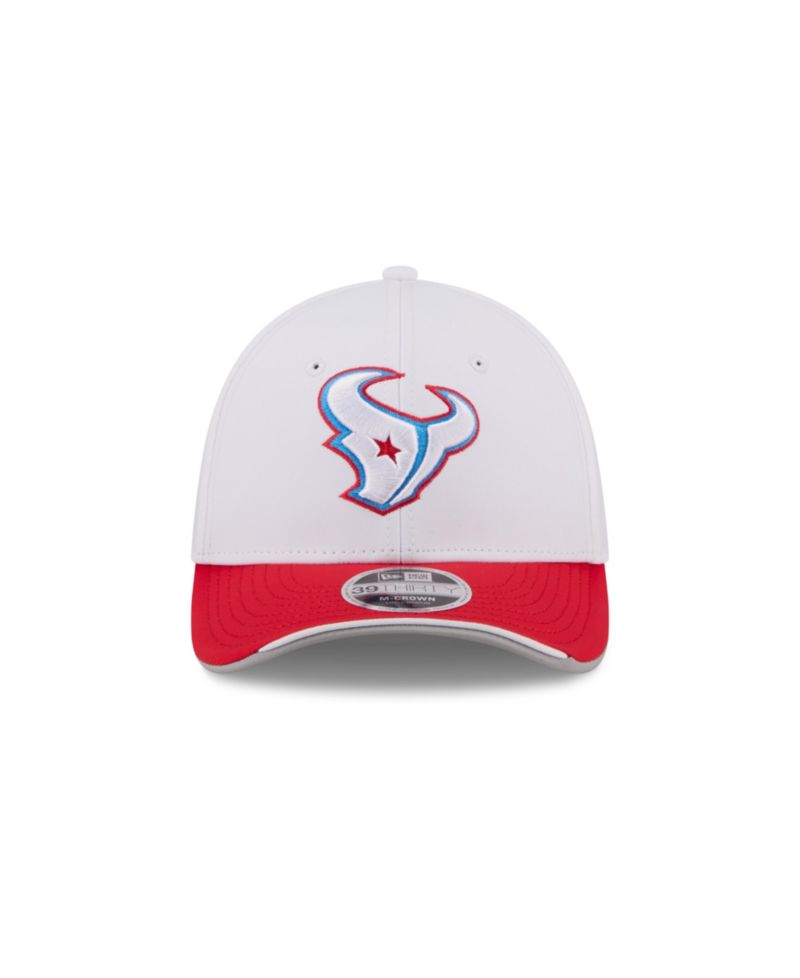 Men's White/Red Houston Texans 2026 Rivalries Collection 39THIRTY Flex Hat
