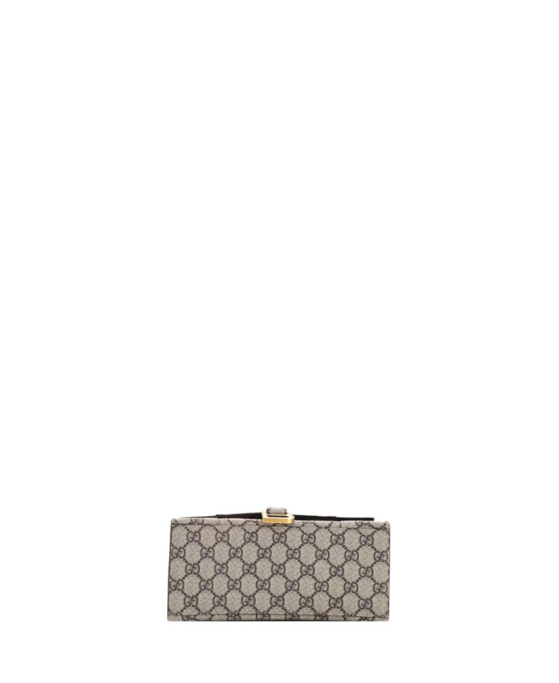Small x Balenciaga The Hacker Project Hourglass Top Handle Bag GG Coated Canvas