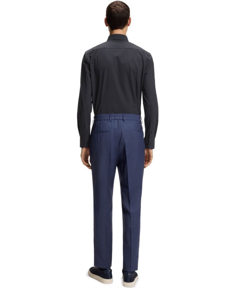 Men's Performance-Stretch Slim-Fit Dress Shirt
