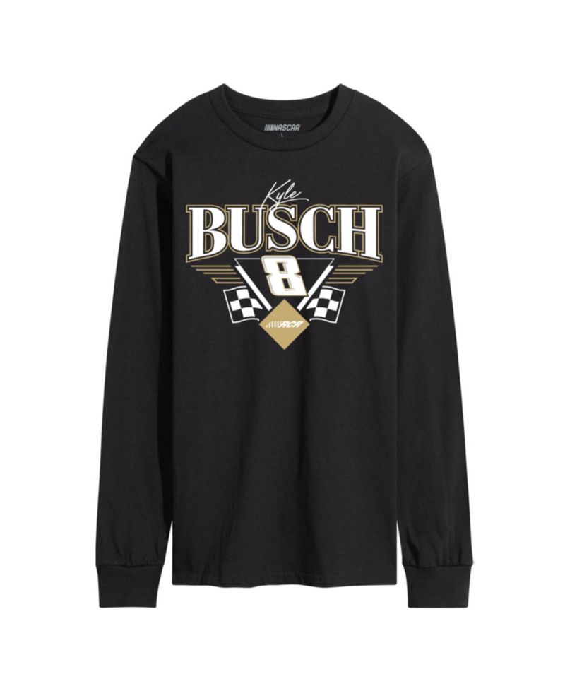 Men's NASCAR Kyle Busch 8 Long Sleeve T-Shirt