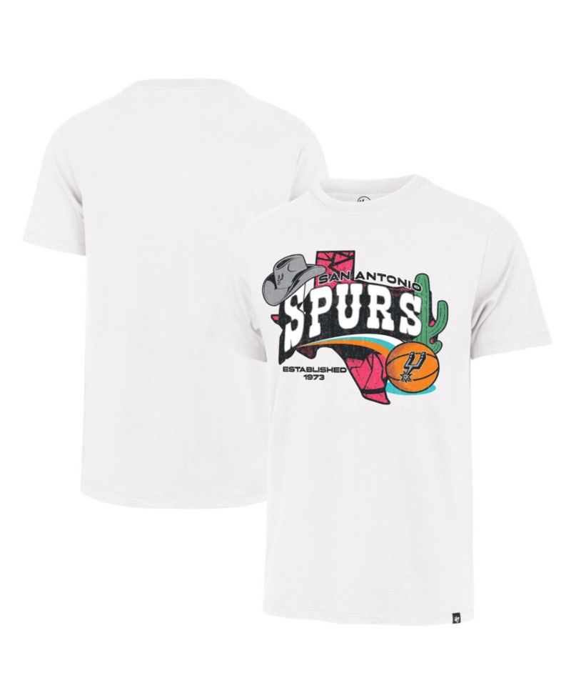 Men's White San Antonio Spurs Big & Tall Franklin T-Shirt
