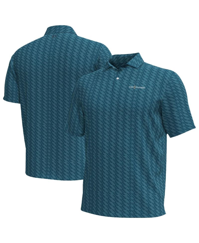 Men's Teal THE PLAYERS Iso-Chill Deuces Polo Shirt