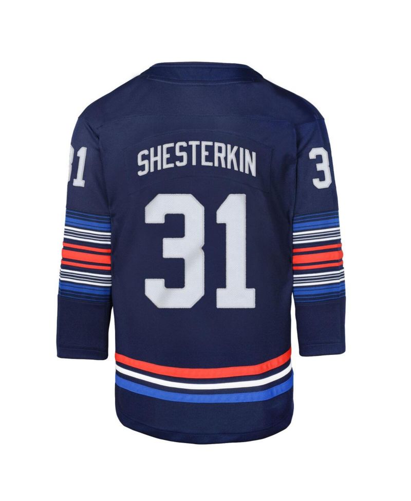 Big Boys Igor Shesterkin Navy New York Rangers Alternate Premier Player Jersey
