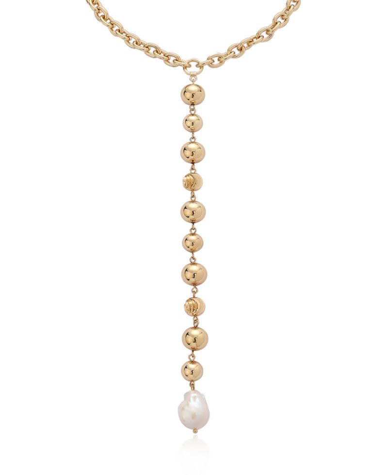 Deep Drop Lariat Necklace