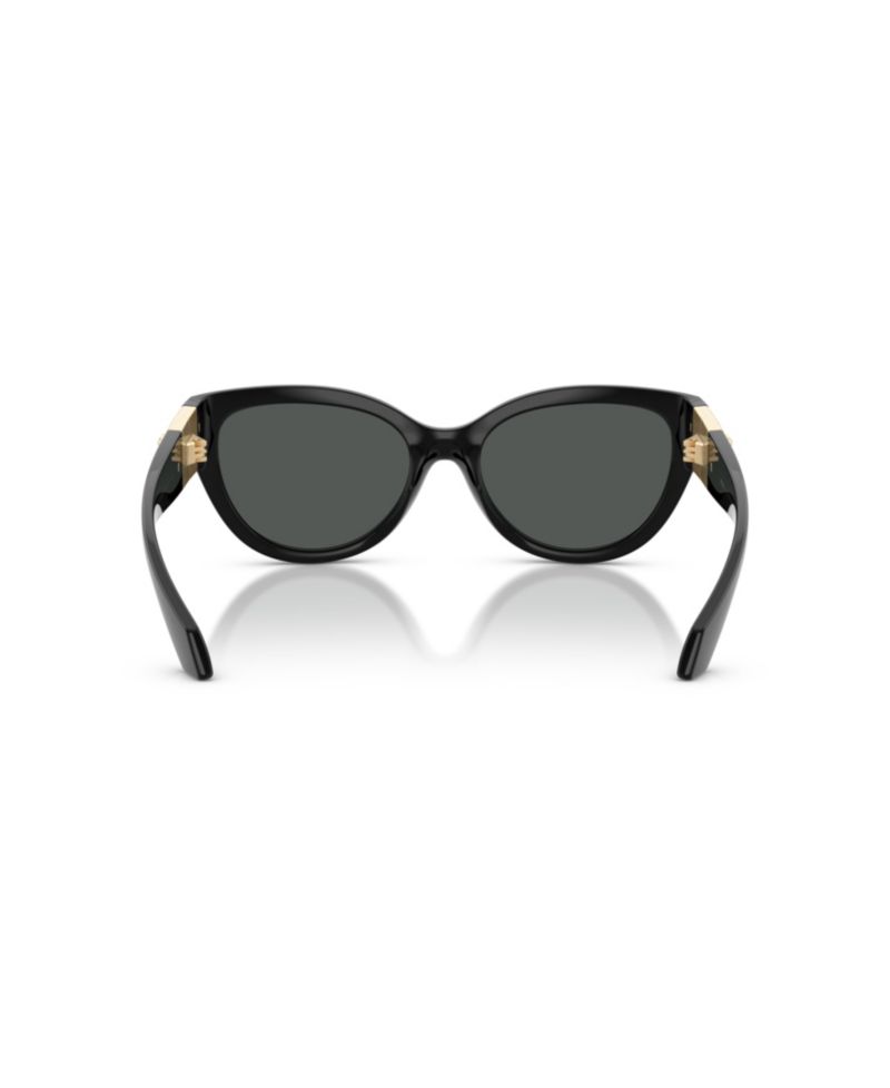 Women's Cat Eye Sunglasses with Gold Medusa Accents VE4524U