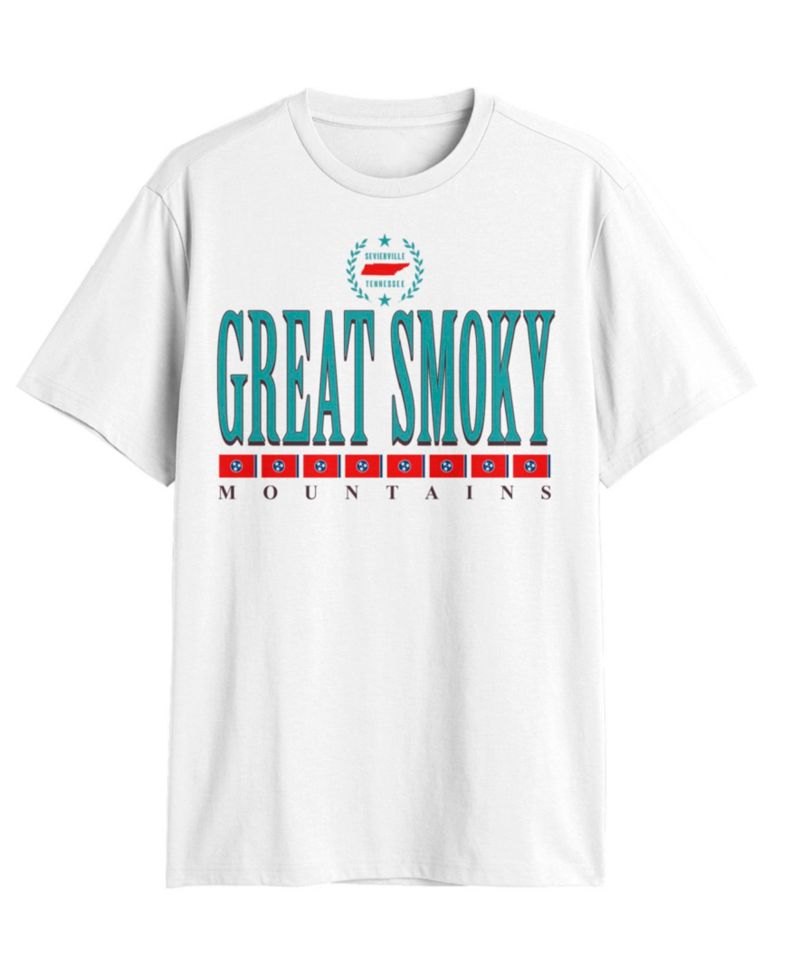 Men's Generic Smokey Flag Lineup T-Shirt