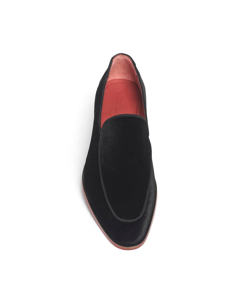 Men's Prince Velvet Slip-On Wedding Loafer