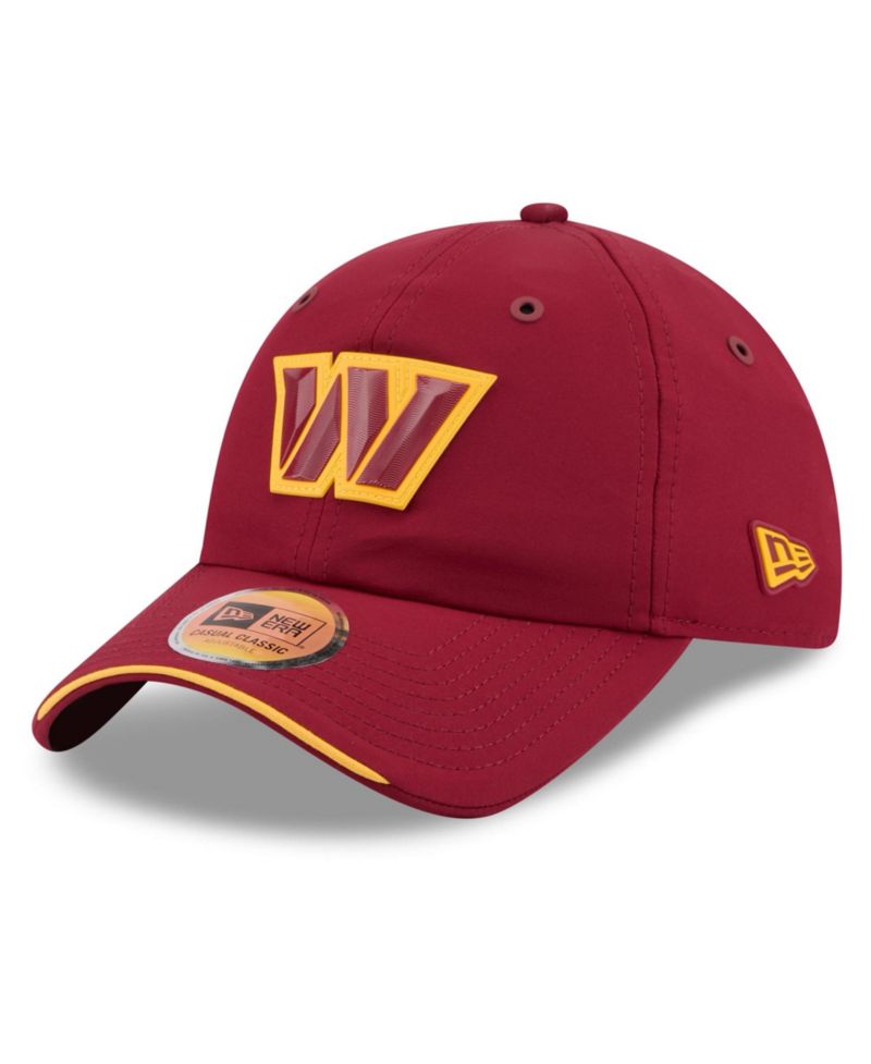 Men's Burgundy Washington Commanders 2026 Sideline Casual Classic Adjustable Hat