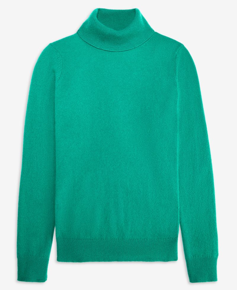Petite Cashmere Turtleneck Sweater
