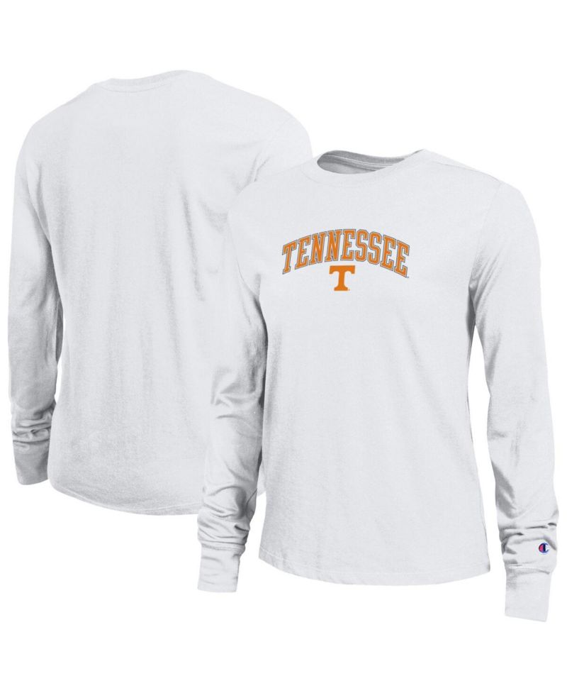 Women's White Tennessee Volunteers Arch Over Logo Long Sleeve T-Shirt