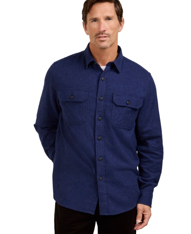 Men's Burnside Flannel Long-Sleeve Shirt