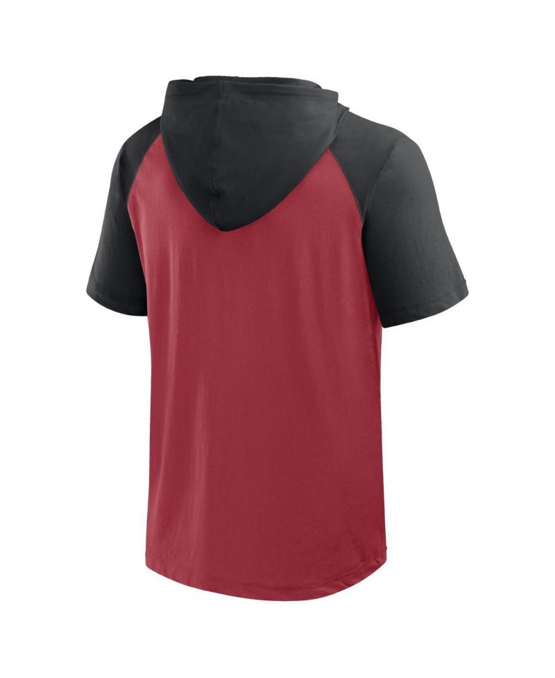 Men's Cardinal Arizona Cardinals Prime Hoodie T-Shirt