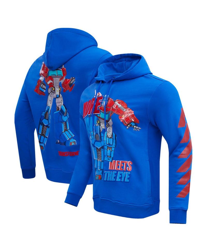 Men's and Women's Royal Transformers More Than Meets The Eye Pullover Hoodie