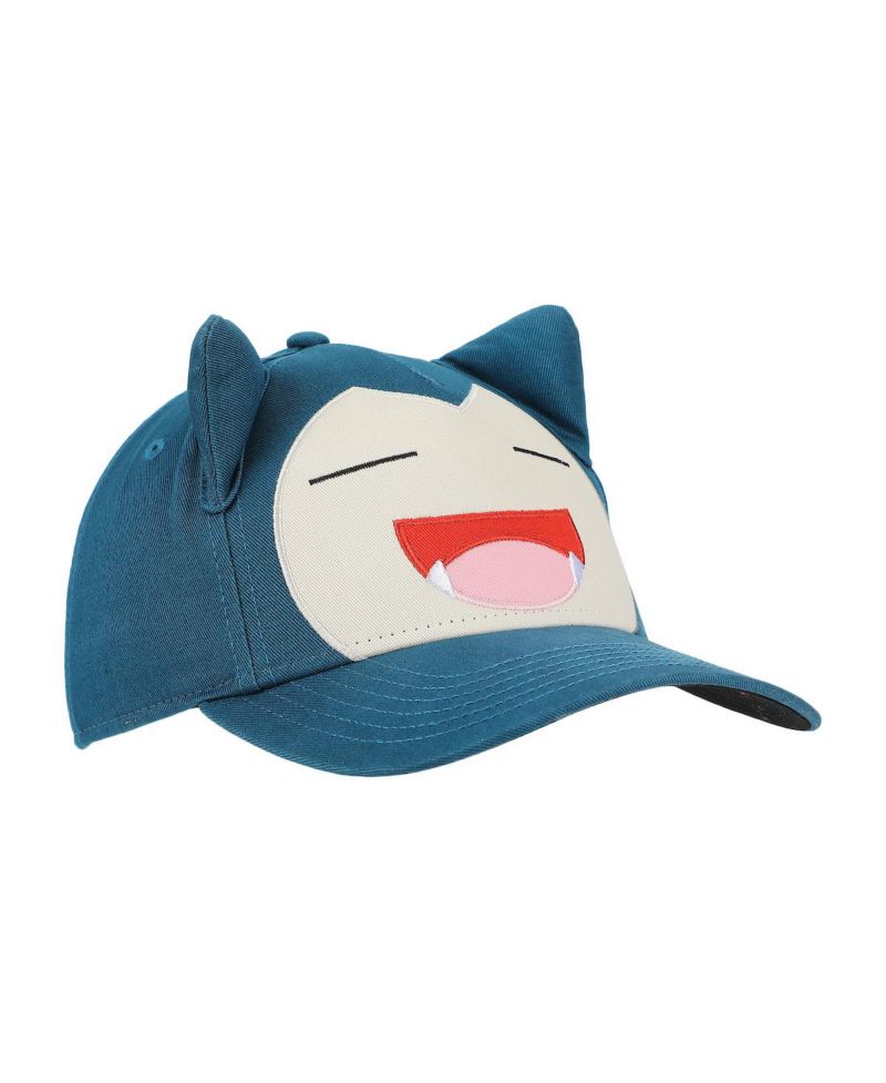 Men's Face Snorlax Adult Blue Traditional Adjustable Hat