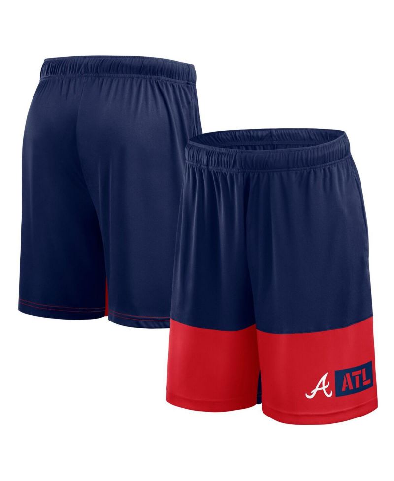 Men's Navy Atlanta Braves Best of the Best Shorts