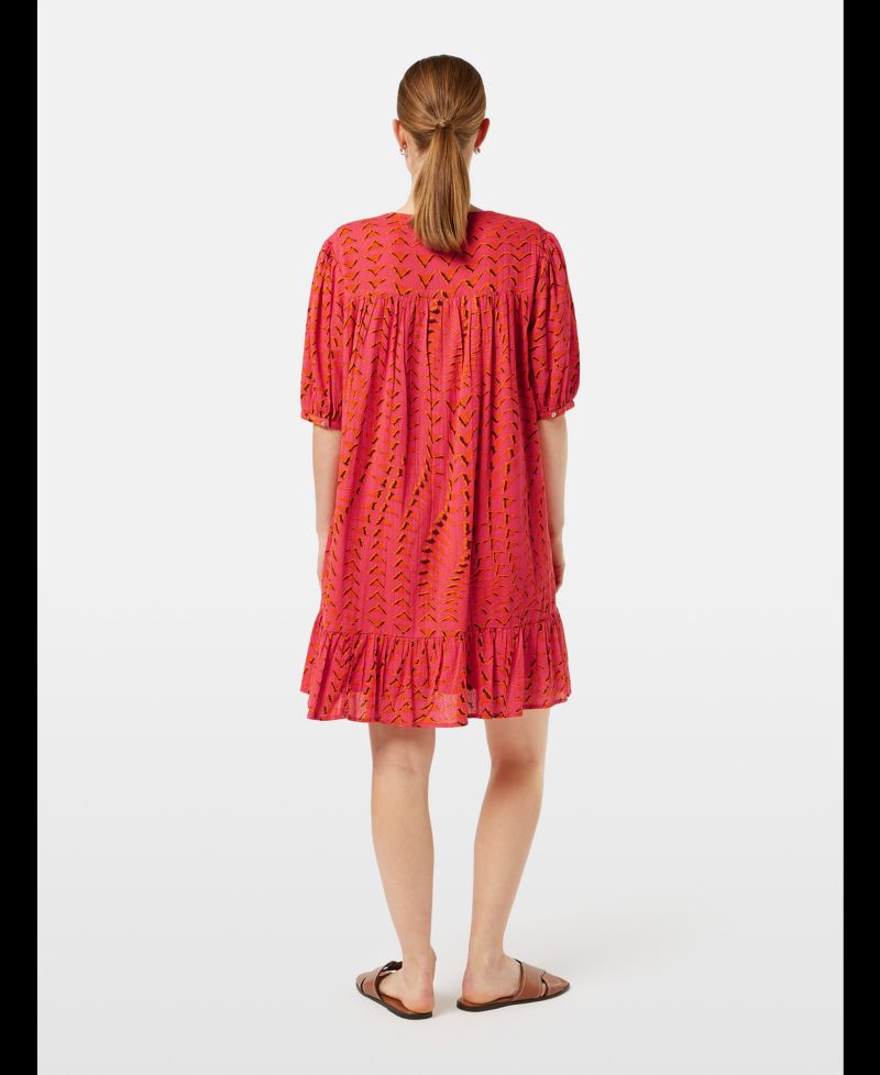 Women's Scotch and Soda Printed Crinkle Mini Dress